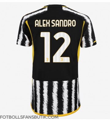 Juventus Alex Sandro #12 Replika Hemmatröja Damer 2023-24 Kortärmad